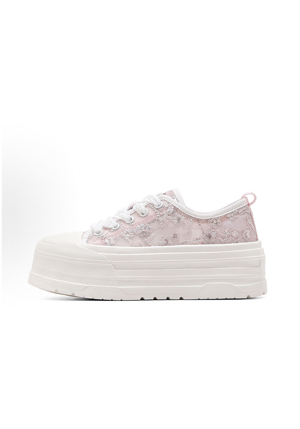 C.BANNER丨Blush Lace Walking Shoes - PSYLOS 1, C.BANNER丨Blush Lace Walking Shoes, Chunky Sneakers, C.BANNER, PSYLOS 1